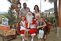 Santa and The Reid Family