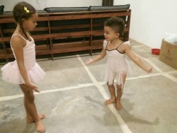 Ballet lessons for Titus