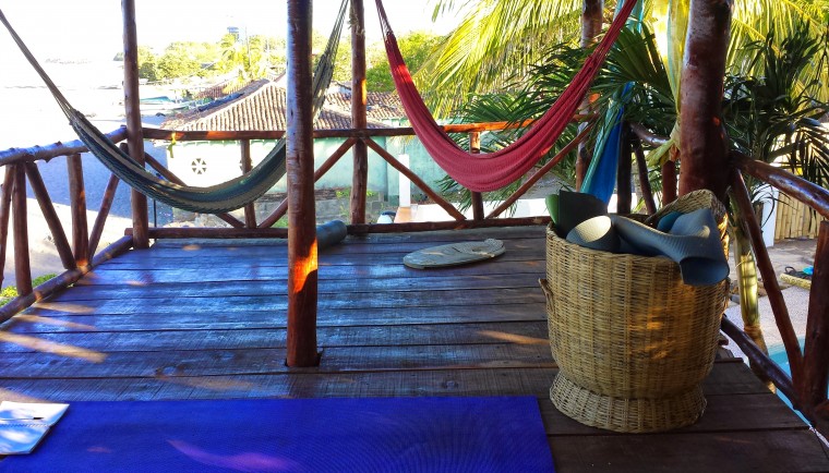 Yoga in the morning, chill spot in the afternoon.